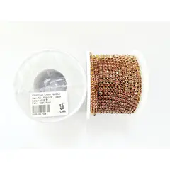 GENERICO - Rollo De Strass 2.5mm 10 Metros - Rosa