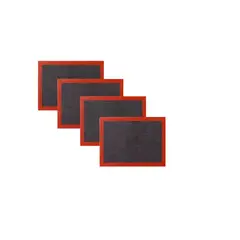 Pasteleria - Pack 4 Lamina De Silicona Tapete Horno Microperforado Silpat