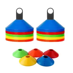 AUCKLAND OUTDOOR - Pack 100 Conos Lenteja Deporte Y Entrenamiento Deportivo