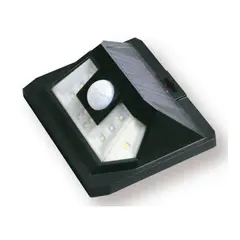 LUTEC - Aplique Muro Led Solar Luz Cálida Con Sensor De Movimiento