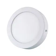 BP ILUMINACION - Panel Led Circular 6w Luz Blanco Frío Sobrepuesto D12cm BP