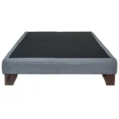 BLOCCARE - Base de Cama 1 Plaza 13 cm para Colchon Emma largo 200 cm - patas de 11 cm