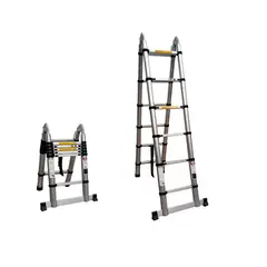 IGPRO - Escalera Telescópica aluminio multiuso 3,8m