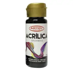 ARTEL - Fco 60ml Pin Acril Deco Negro 200
