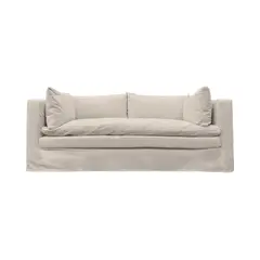 SOFAS HOME - SOFA PUELO CHENILLE HUESO 3C