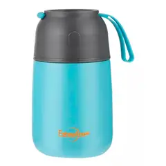 ESHOPANGIE - Termo De Comida Acero Inoxidable De 650ml Cuchara Celeste