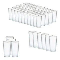 PASTELERIUSCL - 100 Set Vasos Desechables Vasos Reutilizables Vasos Cerveceros Vaso Plastico Vasos Acrilicos 300ml