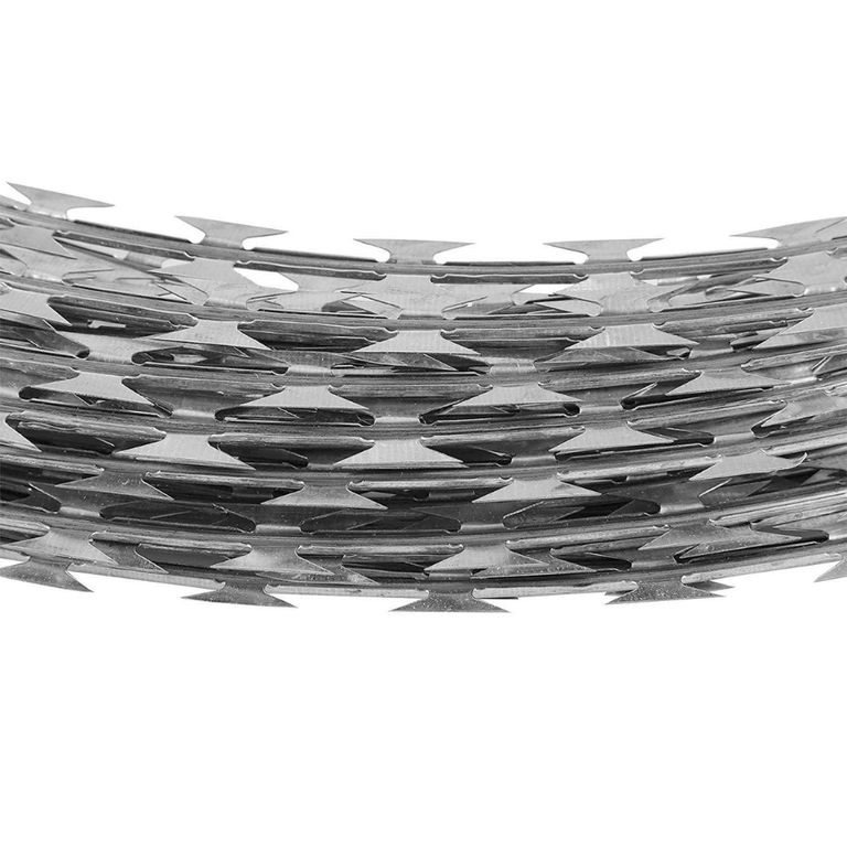 Concertina 50 CM X 10 M Alambre Galvanizado Alta Seguridad