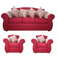 ALMORE - JGO LIVING SAN RAMON TELA ROJO