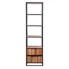 MUEBLES NATIVA - Repisa Fierro Madera Nativa