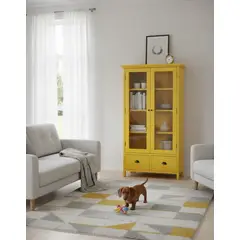 MUEBLES NATIVA - Vitrina Linderos Amarilla