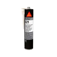 SIKA - SIKAFLEX 221 - Sellador Poliuretano Profesional Blanco, 300 Ml