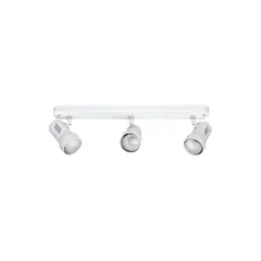 BP - Foco Sobrepuesto Riel 3 Luces Blanco