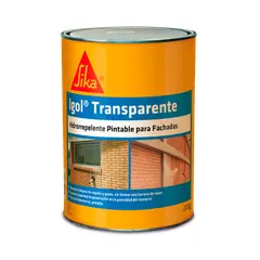SIKA - IGOL TRANSPARENTE - Hidrorrepelente Base Silicona, Galon 3 lts