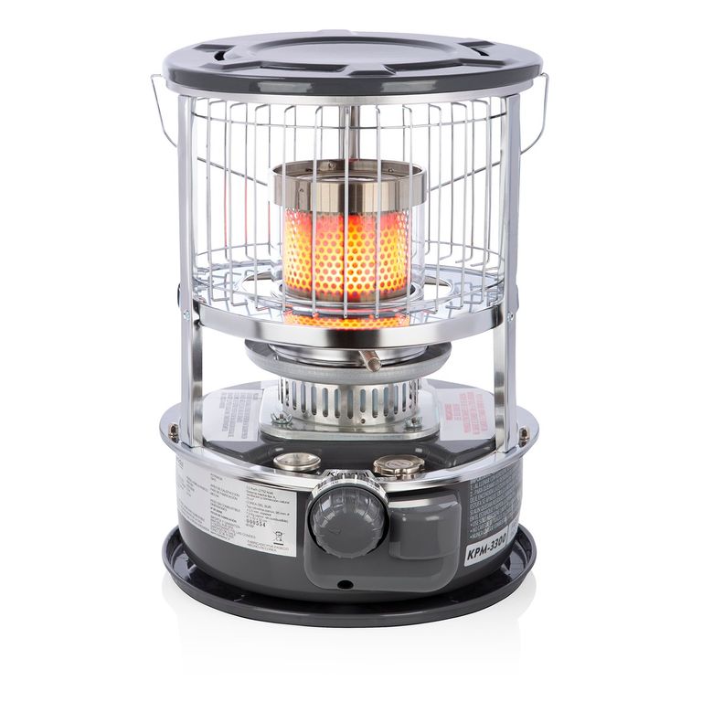 Estufa Parafina Kerosene Mecha KPM-3300 Gris
