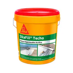 SIKA - SIKAFILL TECHO - Impermeabilizante Acrilico Tineta 18lts