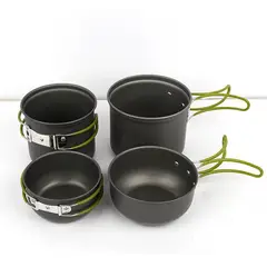 DEFENSOR FOREVER - Set De Ollas De Camping Para 2-3 Personas