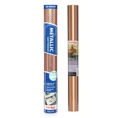 CONTACT - Pack Papel Adhesivo y Malla Antideslizante Cobre.