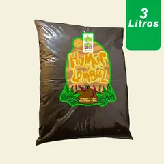 GROW SWEET - Humus Lombriz Roja, Artesanal, Gran Calidad 3 litros