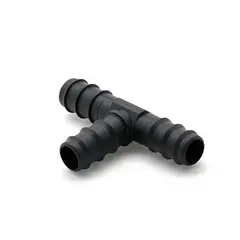 ABRISA - Tee De Polietileno 1 1/2 Plansa Riego Jardin Manguera