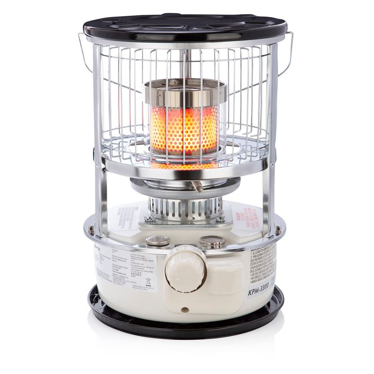 Estufa Parafina Mecha KPM-3300 Blanca