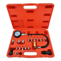 GENERICO - Set Manometro Compresimetro Diesel Petrolero Universal