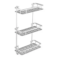 OFERTABKN - Organizador De Ducha Repisa Baño Adhesivo 3 Niveles Rectangular