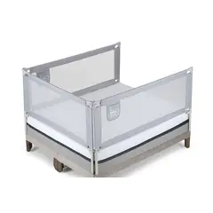 BEBE SURE - 3 barandas para cama King 180x200x200 cm colchón alto