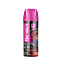 FLAMINGOS - Pintura Spray Removible - Negro Mate 450ml Flamingochile