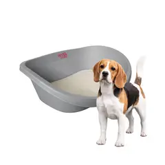 COOL PETS - Cama De Mascota Con Cojín M Gris 62×43.2×22.5 Cms Coolpets