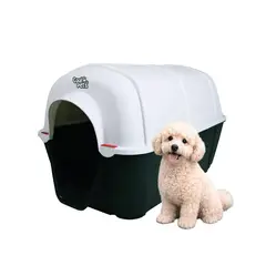 COOL PETS - Casa Para Perro M Con Ventilacion 80x50.7x50.6 Cms Coolpets