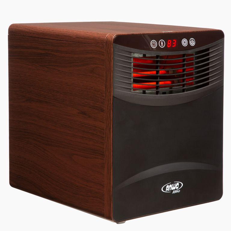 Estufa Eléctrica Infrarroja 1500 Watts Filtro UV Madera