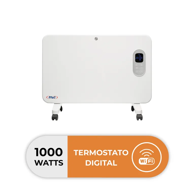 Calefactor Estufa Eléctrica Portátil Convectivo Liso 1000W Wifi