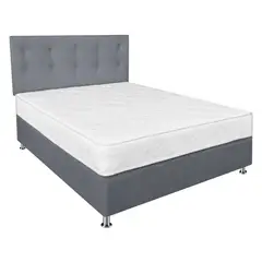 SPOMO - Box Americano Alegro T3500 Capitoné 2 PL Silver