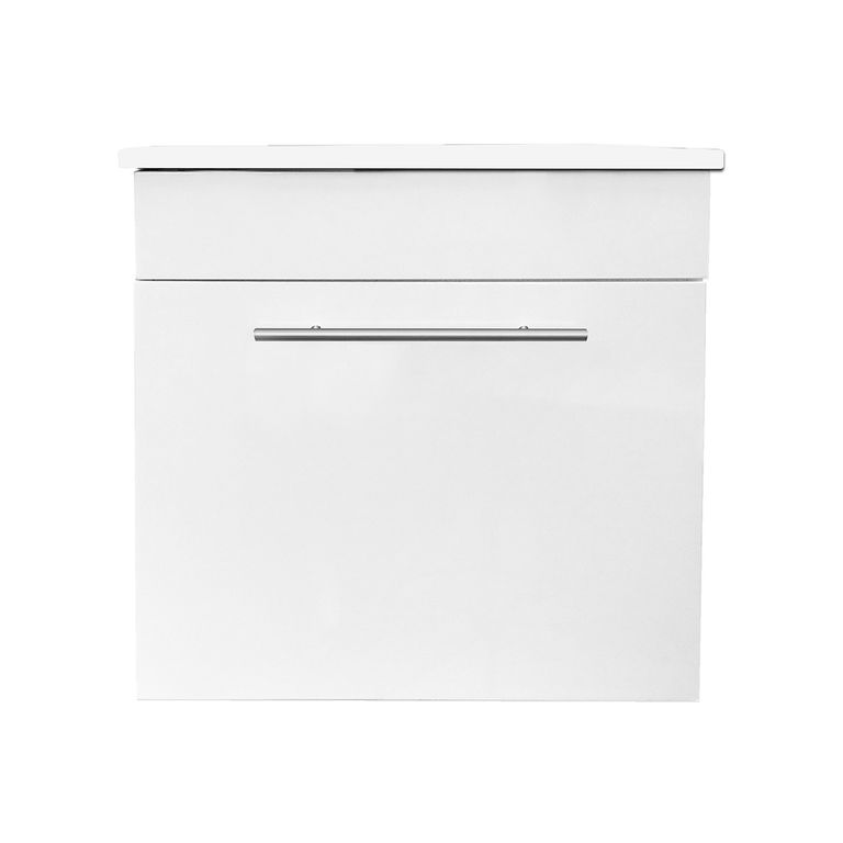 Kit Mueble + Vanitorio Elegant MB2055Z a Muro Blanco 55x33x52cm…