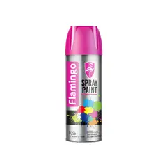 FLAMINGOS - Pintura En Spray Negro Brillante 450ml Flamingochile