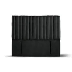 LATAM HOME - RESPALDO SORRENTO CUERO NEGRO 2 PZA