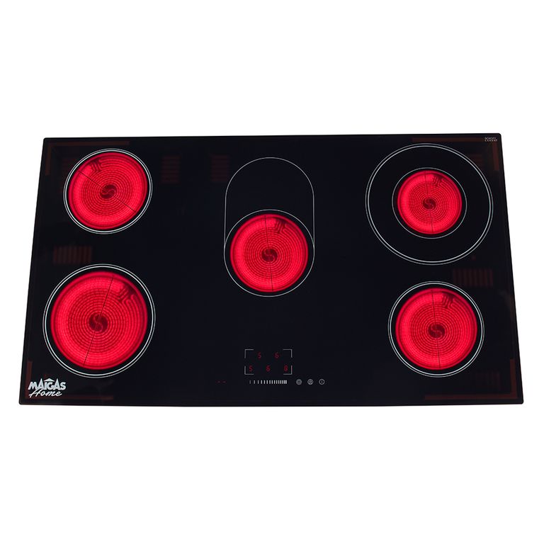 Encimera Vitrocerámica 5 platos Deluxe CEV05D