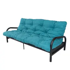 SPOMO - Futón 3 Cuerpos Dover Turquesa