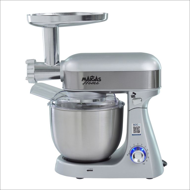 Batidora Lorenzza Gris 5 LT + Molino de Carne 10 Velocidades SC265S
