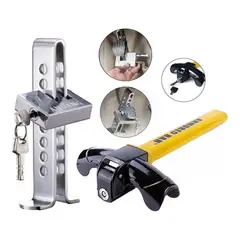 U BUY - Pack Traba Volante Y Pedal Traba Pedales De Seguridad Auto