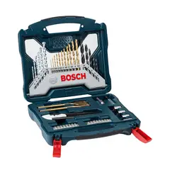 BOSCH - MALETÍN X-LINE 50 UNIDADES TALADRAR Y ATORNILLAR AZUL
