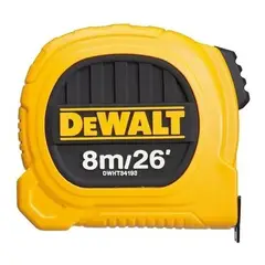 DEWALT - Huincha De Medir 8m/26' Diseño Compacto Dwht34193l