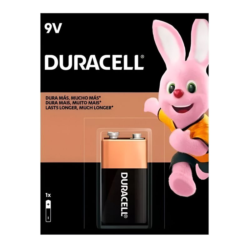 Batería de 9V de Larga Duración