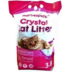 MARBEN PETS - Mpets Arena Silica Gel Para Gato 3.8L