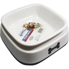 PAWISE - Plato Comedero Huesito 550 Ml Perro