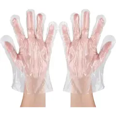 GENERICO - Guantes Polietileno Desechables 100 unidades