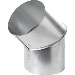 GENERICO - Codo Curva Galvanizado Medida 4 Pulgadas x 45° x 0,35 mm