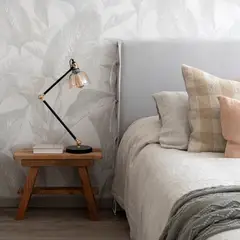 KABECEROS - RESPALDO CON FUNDA LAVABLE CON AMARRAS - 2 PLAZAS - GRIS CLARO