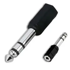 DBLUE - Adaptador de Audio 63mm Macho A 35mm Hembra Hifi CAV08